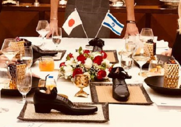 What should be understood from the "shoe dessert" incident during the late Prime Minister Abe's Middle East visit.